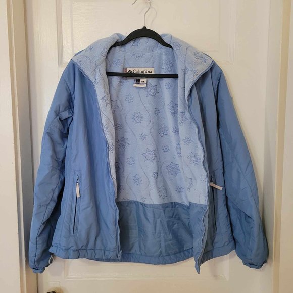 Columbia Vertex light blue fleece jacket - Picture 2 of 7